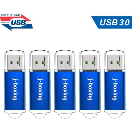 5PCS 64GB USB 3.0 Flash Drive High Speed 128GB Flash Stick Thumb Drive 32GB Memory Stick for PC/Laptop/PS4/External Storage Data