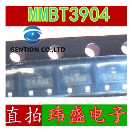 50PCS SOT-23 MMBT3904LT1G 1AM 2N3904 in stock 100% new and original