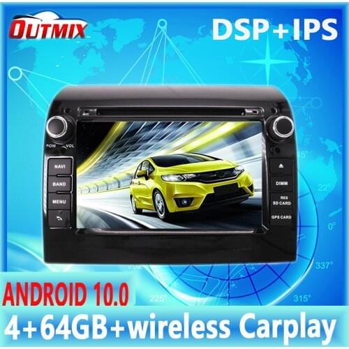 Android 10.0 PX6 Car GPS Navigation Multimedia Player For Doblo Opel Combo Tour 2010-2015 Auto Stereo Radio Head Unit Audio DSP