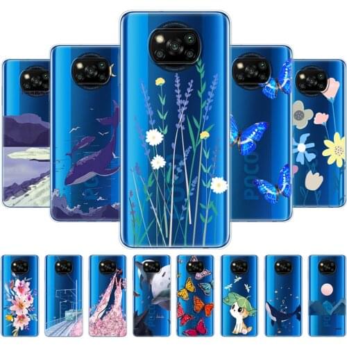 For Xiaomi Poco X3 NFC Case For POCO X3 Pro Phone Back Cover For Poco X 3 PocoX3 NFC 6.67'' Global POCOPHONE Silicon Soft TPU