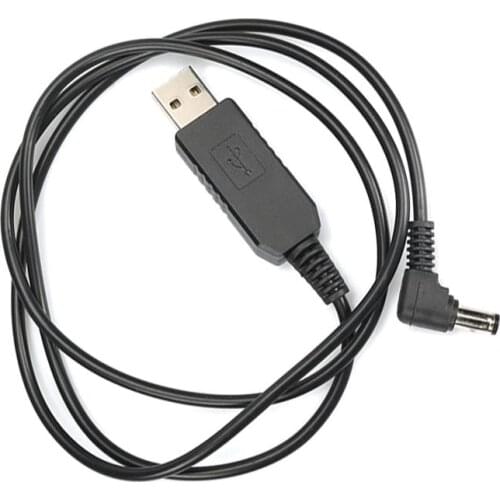 DC 400-550MA USB 5V To 10V USB Charger Cable Replacement for Baofeng BF-UV5R UV5RA UV5RE TYT TH-F8 BF-F8HP