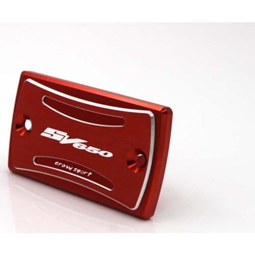For SUZUKI SV650/S SV 650S SV650 S 1999-2019 2018 Front Brake/Clutch Cylinder Fluid Reservoir Cover Motorcycle Accessories