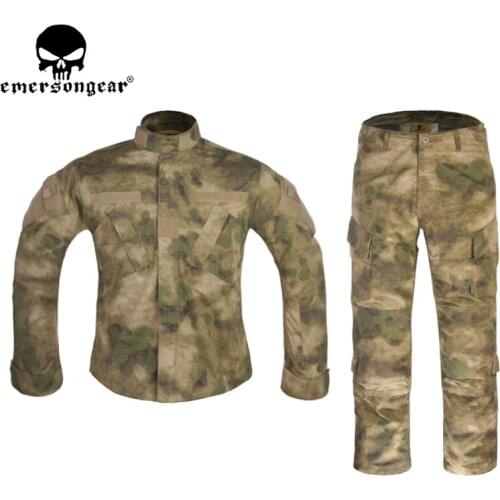 Emersongear Army BDU Tactical Uniform Combat Shirt Pants Military Camouflage Clothing Hunting Outfit Atfg EM6923
