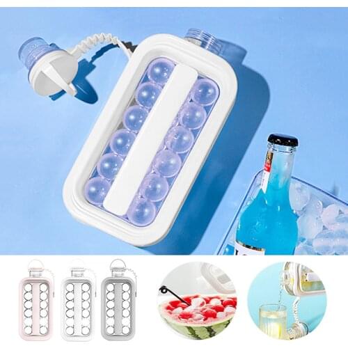 Ice Ball Maker 2 in1 Portable Ice Kettle Form Whiskey Cocktail DIY Round Ice Ball Party Ice Ball Maker ice mold Ice Cube Maker