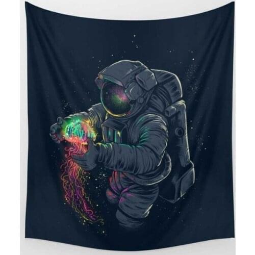 Astronaut Tapestry For Home Decoration Wall Hanging Beach Throw Towel