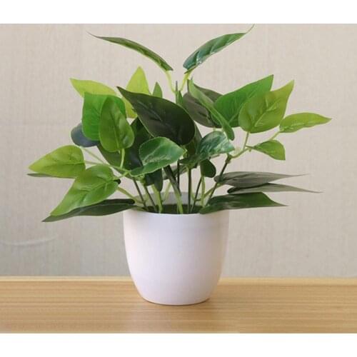 Artificial Plants Bonsai Decorative Small Tree Fresh Foliage Plant Potted Bonsai Wedding Party Mall Hotel Desktop Decor