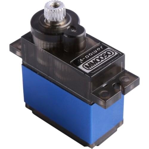 K-power 3KG RC Micro Servo Water Splash Proof Mini Servo Motor With Metal Gear for RC Cars Boat Airplane Arduino Robot