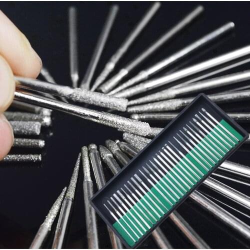 30Pcs/Set Nail Drills Bits Kit Professional Electric Manicure Pedicure Machine Pen Set Accessories Nail Art Machine Tools