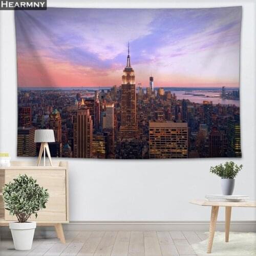 Custom Empire State Building Wall Tapestry Home Decorations Wall Hanging Forest Tapestries For Bedroom 100x150CM,140x250CM