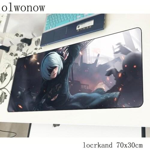 Nier automata pad mouse HD pattern computer gamer mouse pad 70x30cm padmouse Fashion mousepad ergonomic gadget office desk mats