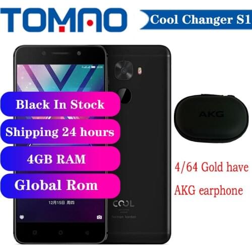 Original coolpad /LeEco Cool Changer S1 Mobile Phone 4G LTE Snapdragon 821 Quad Core 5.5" 1920x1080P 4G Ram 64G Rom Rear16.0MP