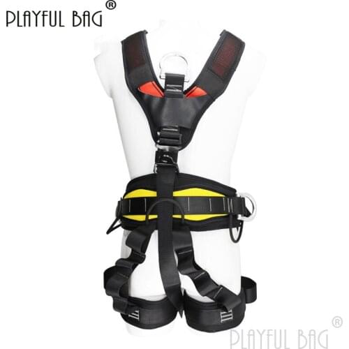 PB Playful bag Climbing Safety Belt Comfortable Whole Body Safety Belt Safe Climbing Equipment Climbing Protection ZL62