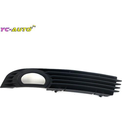 Car Front Bumper Fog Light Lamp Grille Left Right Radiator Grills Grill Cover For Audi A8 D3 2005 2006 2007 4E0807681AD