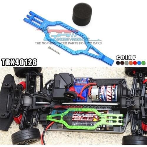 RC Car Parts TRAXXS 1/10 TRX-4 TRX4 T4 Crawler Upgrade modified accessories Metal Aluminum alloy Battery Plate Mount Fixed