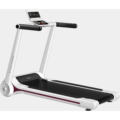 Treadmill Smart Home Foldable Bluetooth Fitness Equipment Double Roller Treadmill Electric Drive Force Three-speed Adjustment XB
