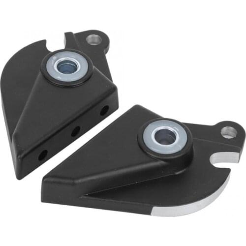 2pcs Electric Scooter Iron Front Folding Ears Slip Sheet Right and Left for KUGOO 8inch Scooter Front Folding Ears Slip Sheet