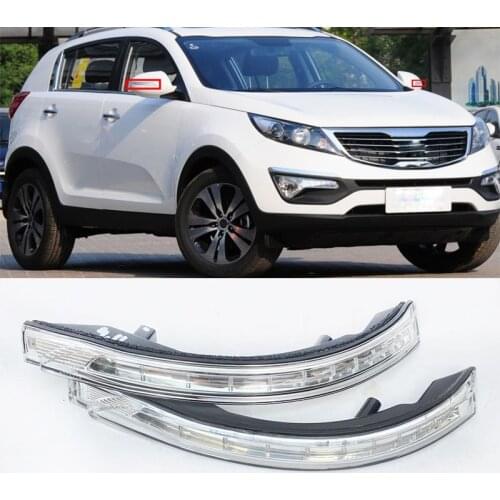 Rear view Rearview Mirror LED Turn Signal Lamp light blink For KIA Sportage 2011 2012 2013 2014 876144T000 876244T000