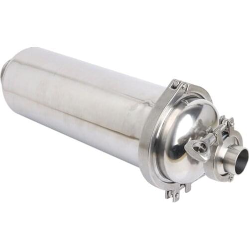 Pipe Filter SS304 Stainless Steel Quick Installation Sanitary Tri Clamp Quick Connection Through-In Filter Set
