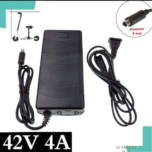 42V 4A battery chargerl 42V 4A Electric Skatebaord Adapter Scooter Charger For Electric Scooter Bike