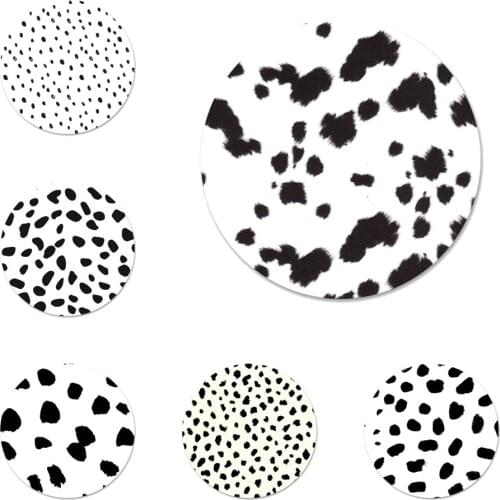 Spotted Icons Pins Badge Decoration Brooches Metal Badges For Clothes Backpack Decoration 58mm