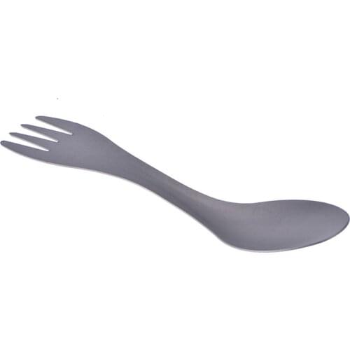 1pc Camping Tableware Titanium Spoon Fork Knife Folding Picnic Cutlery Tourist Kitchen Outdoor Untensils Hiking Trekking