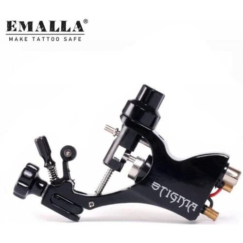 1PCS High Quality Black/Red Rotary Tattoo Machine Shader & Liner Tattoo Guns With RCA Connection Tattoo Supplies Free Shipping
