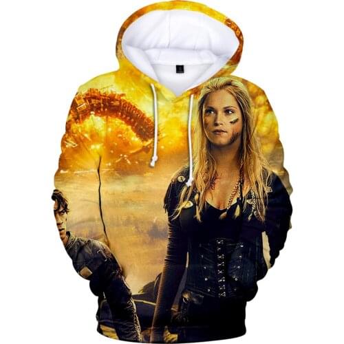 2021 Fashion Design THE 100 3D Hoodies Hot Sale THE 100 Sweatshirts Men Women Kids Pullover Autumn Winter Popular Teen Clothes