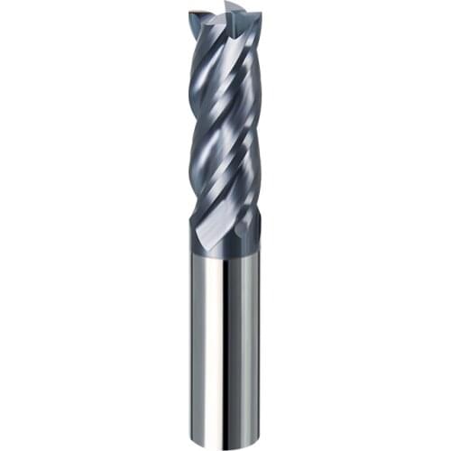 4flute 1mm -20mm 50L-100L straight shank HRC45 milling cutter router bit for CNC mill Carbide Tungsten Steel end mill