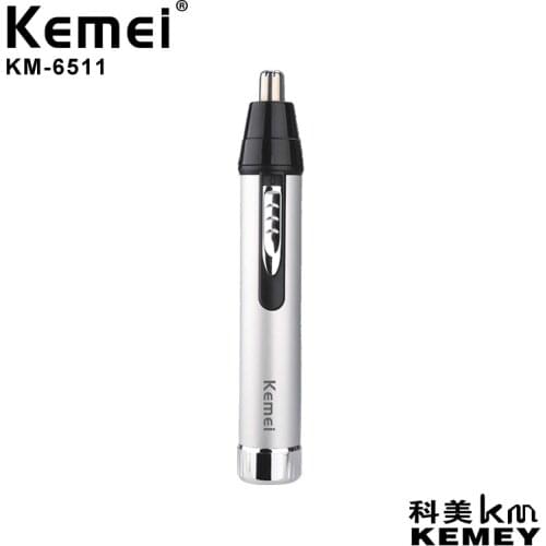 Kemei KM-6640 4 In 1 Professional Electric Battery Beard Nose and Ear Hair Trimmer Shaver Personal Facial Cleansing Care Tool