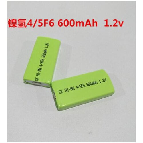 5PCS NiMH 4/5F6 600mAh1.2v battery MD Walkman tape drive 1.2V600MAH