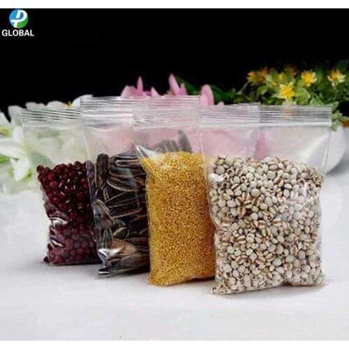 5000 pcs 10*15cm Zip lock Resealable Packaging pouch Self sealing Plastic package OPP & gifts & Jewelry & candy Packaging bags