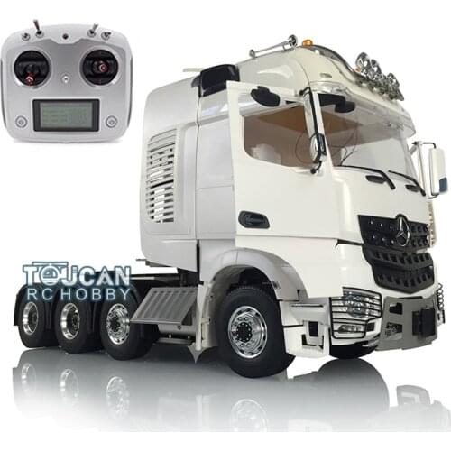 LESU 1/14 Metal Chassis Hercules Cabin DIY RC Tractor Truck W/ Radio Equipment Rack THZH0761-SMT3