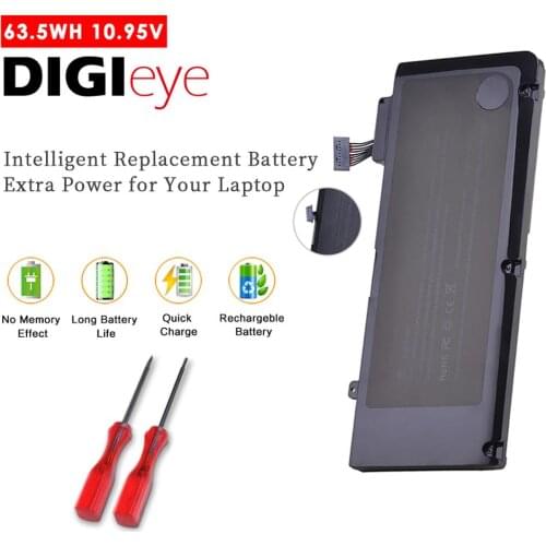 A1322 Laptop Battery For APPLE MacBook Pro 13 " A1278 Mid 2009 2010 2011 2012 MB990 MB991 MC700 MC374 Battery+ Gift Screwdriver