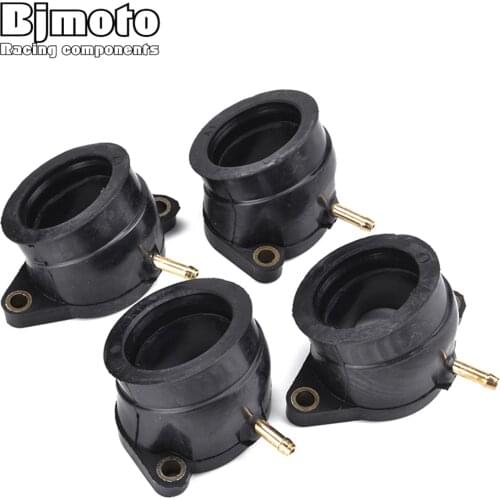 BJMOTO 5LV-13586-01 Motorcycle Carburetor Interface Intake Manifold Adapters Boot For Yamaha FZS1000 FZ1 Fazer 1000 2001-2005