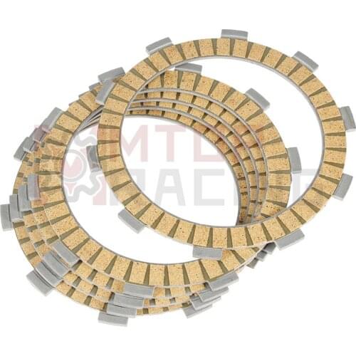 Clutch Friction Disc Plates For Yamaha YZ100 1980-1982 IT125 1980-1981 TY125 1980 YZ125 Competition 1980-1981 SR185 Exciter 185
