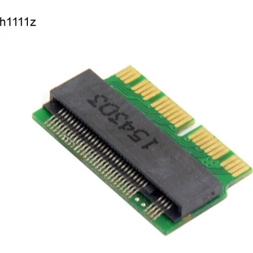 H1111Z Add On Cards PCIE to M2 Adapter M.2 SSD PCIE Adapter SSD M2 Adapter M.2 NGFF AHCI 2280 SSD 12+16 Pin for Macbook Air 2013