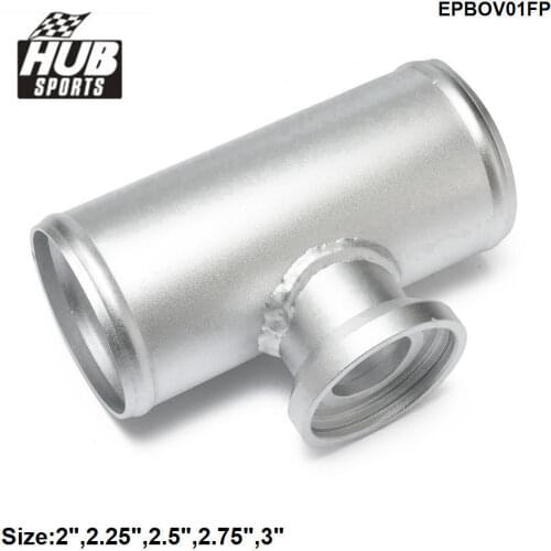 76MM 3" BOV FLANGE PIPE, Aluminum,6" long, for SSQV/SQV Blow Off Valves For TOYOTA SUPRA 2JZ-GE NA HU-BOV01FP76