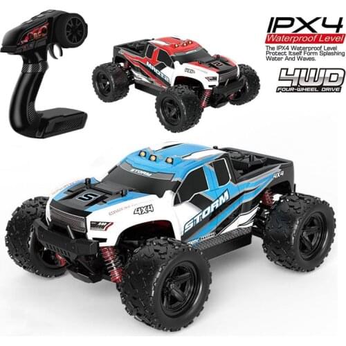 JTY Toys 1:18 RC Truck 4x4 High Speed Off-Road Buggy Radio Waterproof Climbing Remote Control Trucks Electric Car For Children