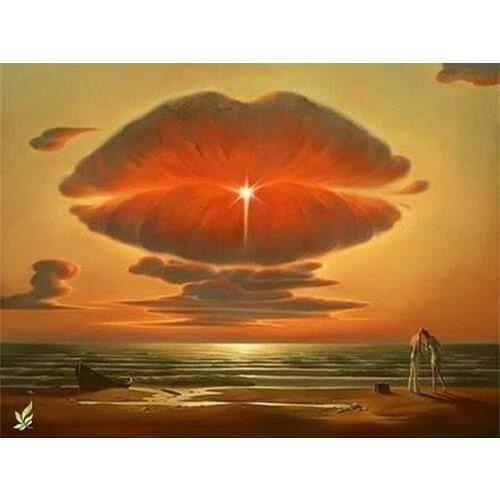 A16046 11CT/14CT/18CT/25CT/28CT Oil tea patterns Counted Cross Stitch DIY Cross Stitch Kits Embroidery Needlework Sets