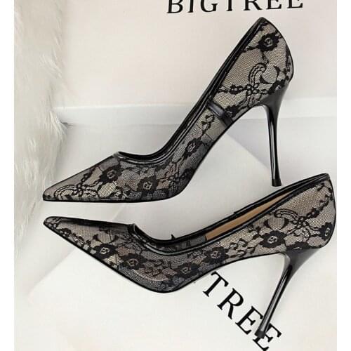 NIUBAIGUAN Women's Stiletto Heels