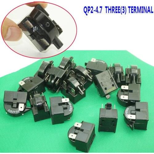 5× QP2-4.7 START DEVICE RELAY STARTER FOR DANBY MAGIC CHEF KENMORE REFRIGERATOR