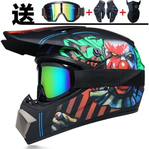 Cross country helmet, electric motorcycle helmet, mens and womens full helmet, go kart, pull helmet, mountain bike