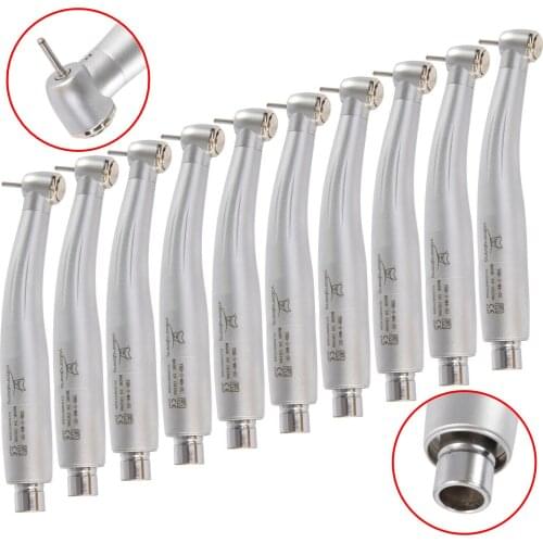 1-10 PCS Dental High Speed Turbine Single Water Spray Handpiece Standard Head Fit NSK Quick Coupler 2/4 Holes