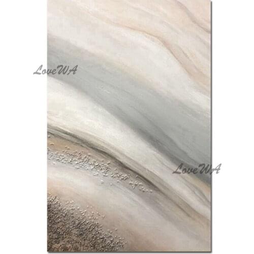 Heavy Texture Acrylic Art 100% Hand Painted New Design Oil Painting Wall Hangings Home Decorative Canvas Quality Art For Hotel