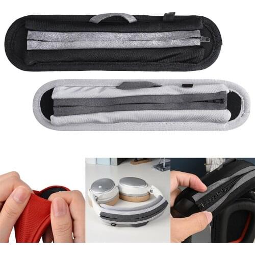 Universal Full Closure Headphone Head Beam with Zipper Headset Protective Cover