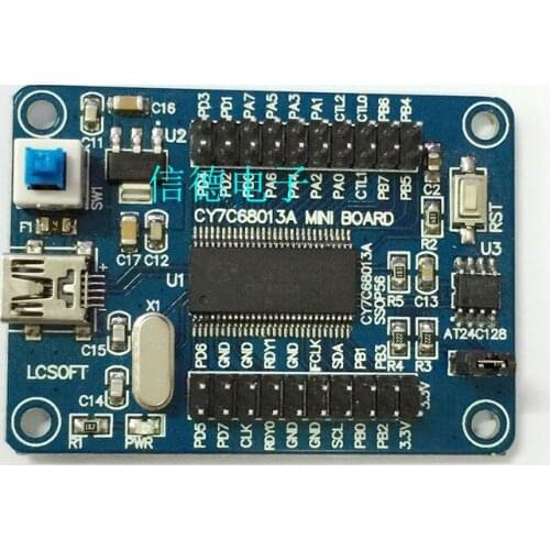 EZ-USB FX2LP CY7C68013A USB Core board development board logic analyzer