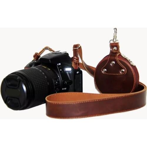 Vintage PU Leather DSLR Fast Camera Strap Shoulder Belt Neck Strap Fit Canon EOS R M100 M50 M10 M6 800D 1200D 200D 100D KISS M