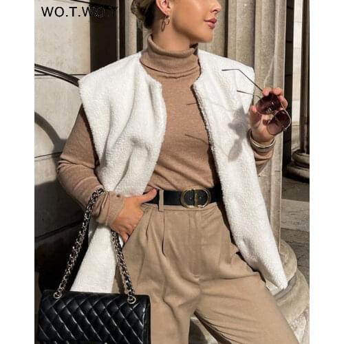 Женские осенние жилеты WO.T.WO.Y China At AliExpress