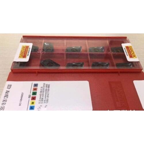 10PCS CARBIDE INSERT R390-180612M-PM 4330
