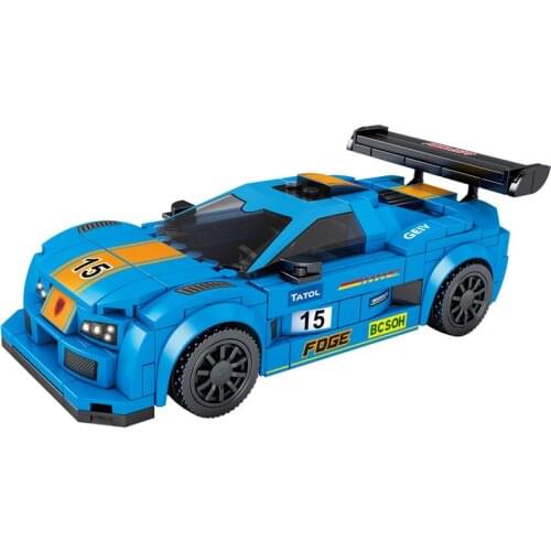 2021 Speed Champion Serise Apo-Llo 15 Famous Supercar Race Car Sports Sets Building Blocks Bricks Kits Model